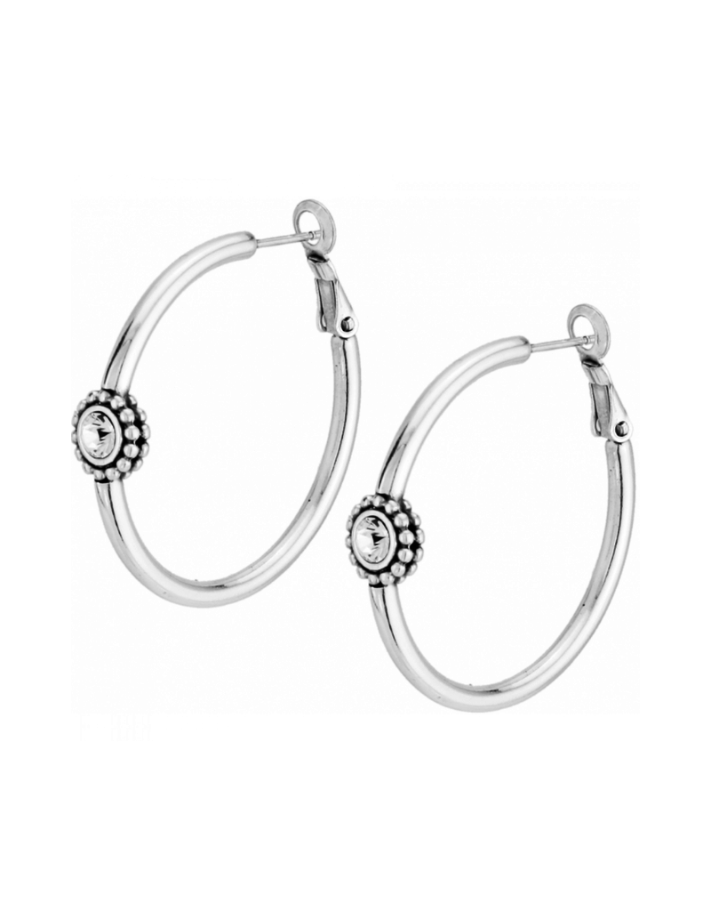 BRIGHTON Twinkle Medium Post Hoop Earrings