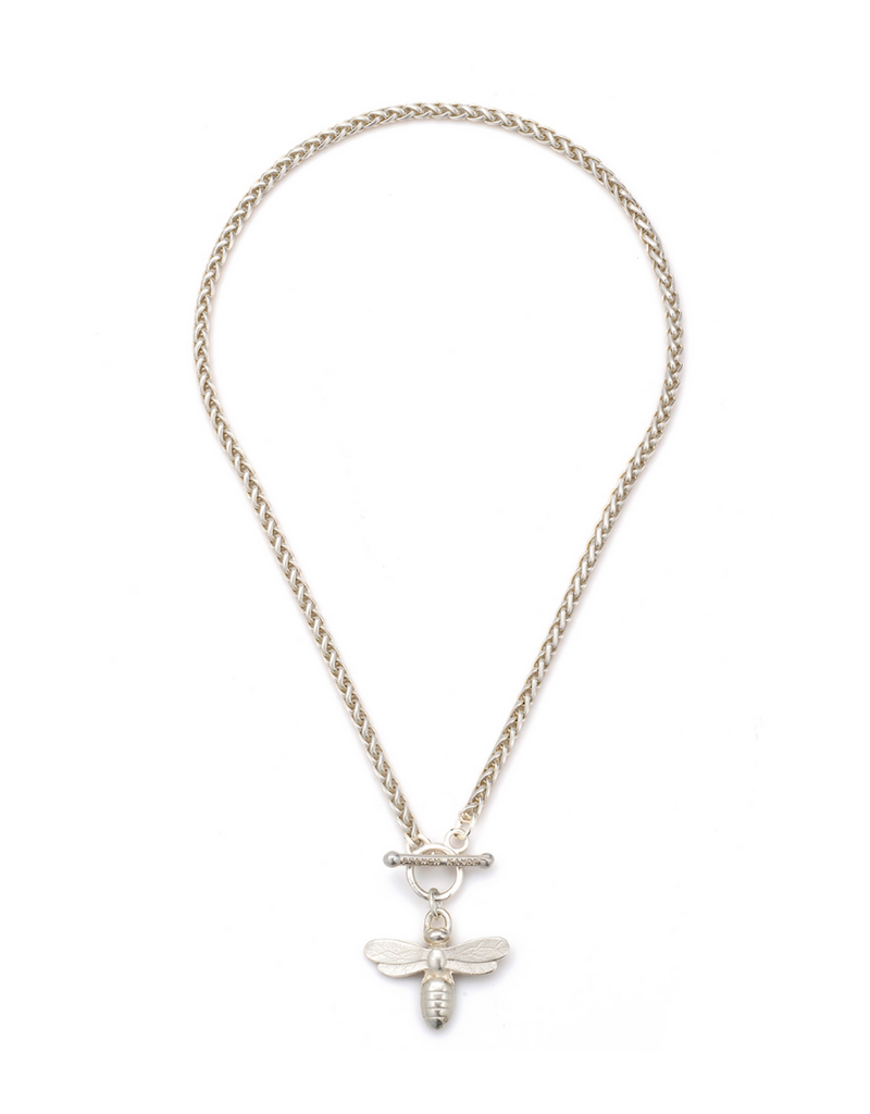 FRENCH KANDE Miel Cheval Necklace Silver