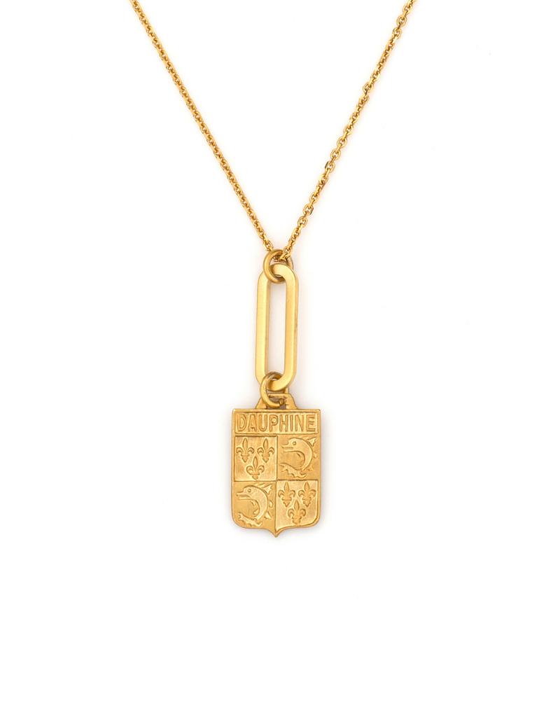 FRENCH KANDE Dauphine Necklace Gold