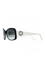 BRIGHTON Twinkle Black & White Sunglasses