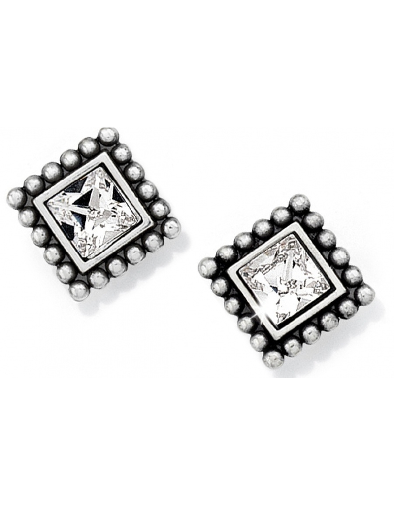 BRIGHTON Sparkle Square Mini Post Earrings