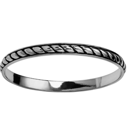 BRIGHTON Southwest Dream Plaza Flat Rope Bangle