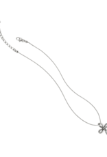 BRIGHTON Interlok Petite Cross Silver Necklace