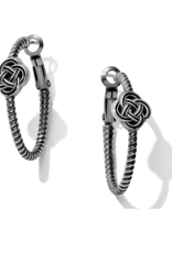 BRIGHTON Interlok Knot Rope Hoop Earrings