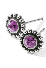 BRIGHTON Twinkle Mini Post Earring Amethyst