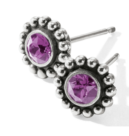 BRIGHTON Twinkle Mini Post Earring Amethyst