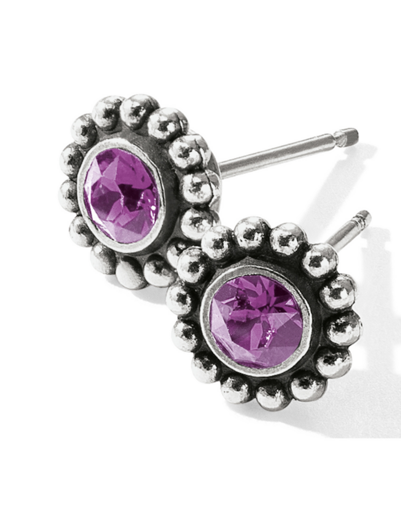 BRIGHTON Twinkle Mini Post Earring Amethyst