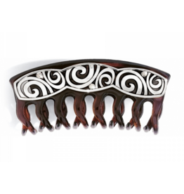 BRIGHTON London Groove Large Clip Tortouise
