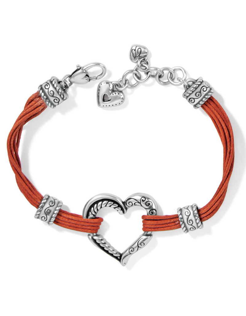 BRIGHTON Heritage Heart Bracelet Henna