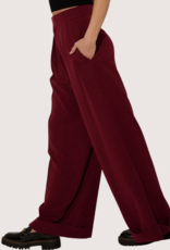 PROMESA Deep Magenta Polyester Pants