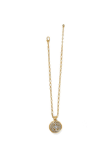 BRIGHTON Ferrara Two Tone Luce Large Pendant Necklace