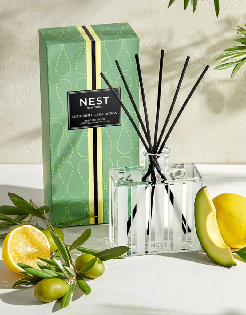 NEST Santorini Olive & Citron Reed Diffuser