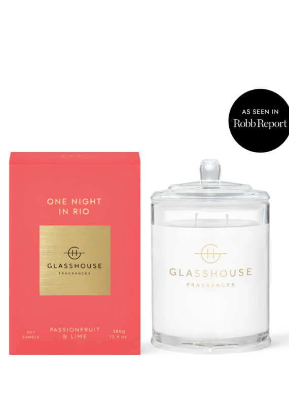 GLASSHOUSE One Night In Rio Candle 13.4 oz