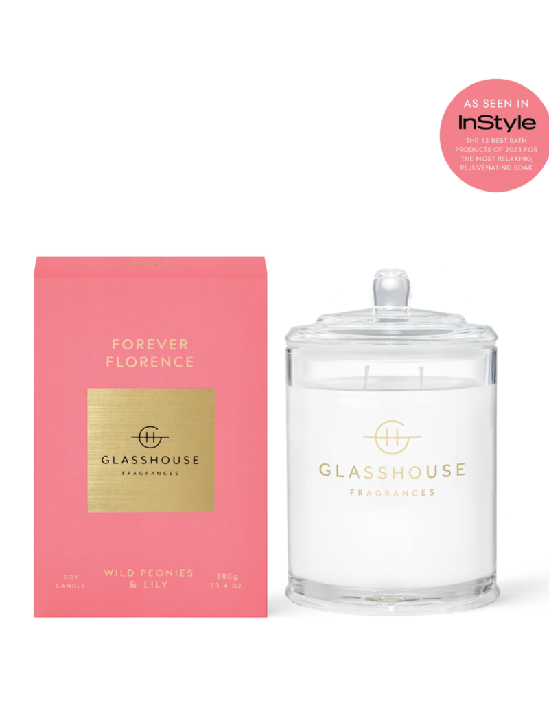 GLASSHOUSE Forever Florence  Candle 13.4 oz