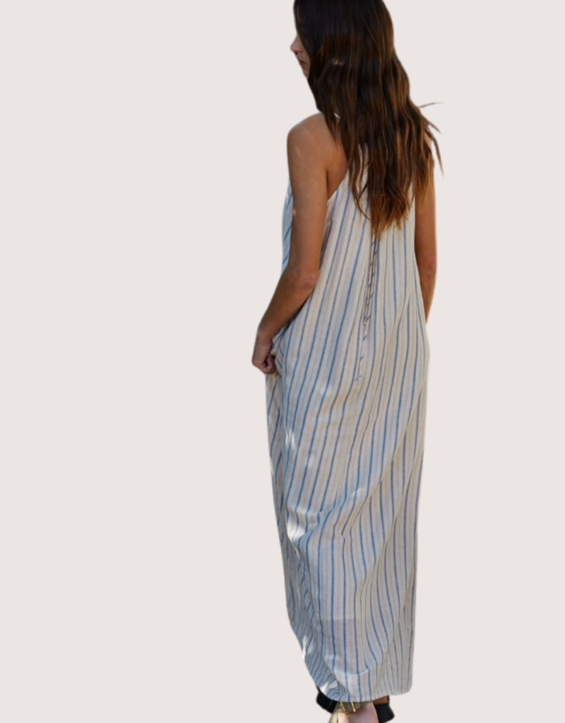 BY TOGETHER Natural Claudette Maxi Dress