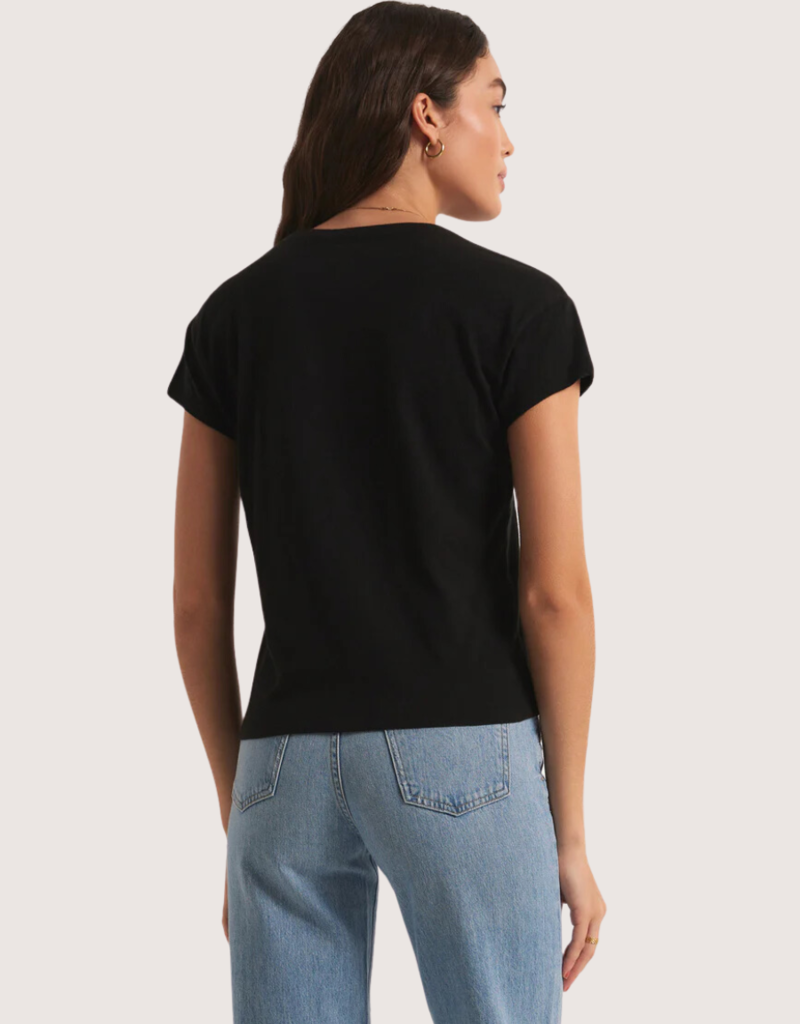 Z SUPPLY Black Modern Slub Tee