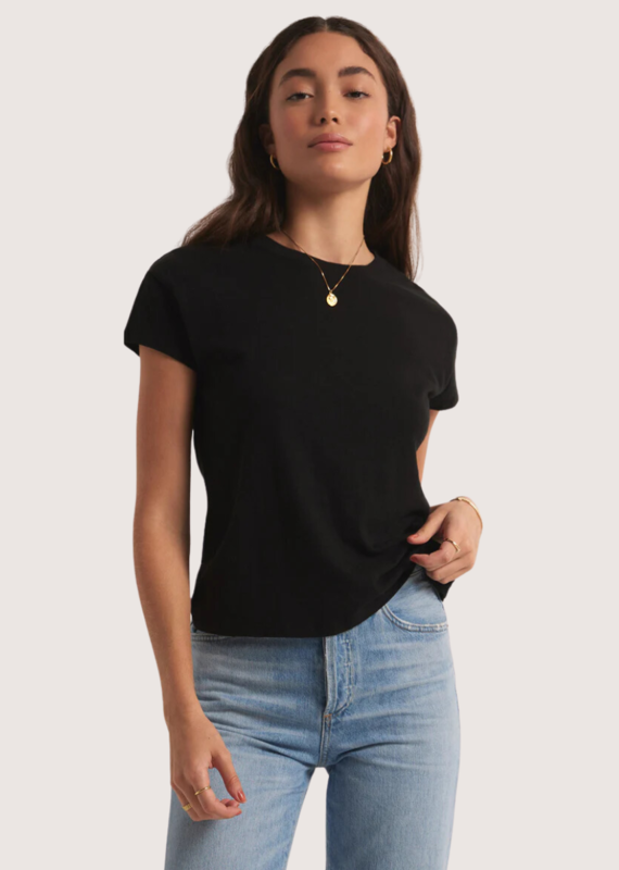 Z SUPPLY Black Modern Slub Tee