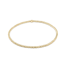 ENEWTON Classic Gold 2mm Bead Bracelet