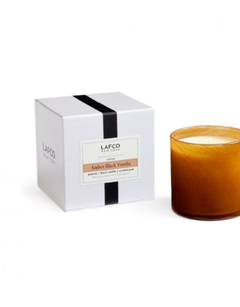 LAFCO Foyer Candle Amber Black Vanilla 15.5 oz