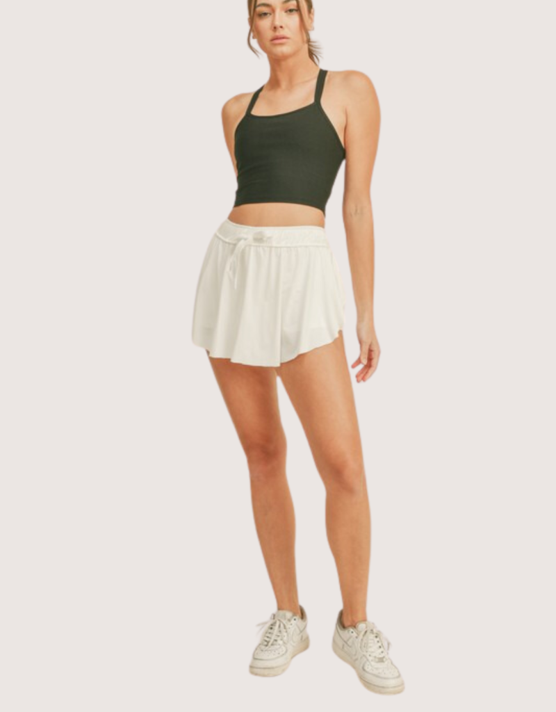 KIMBERLEY C White On Point Skort