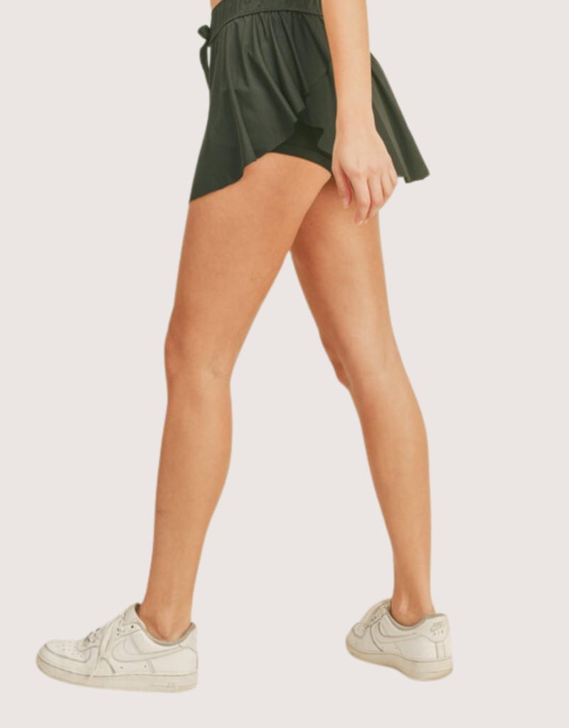 KIMBERLEY C Black On Point Skort