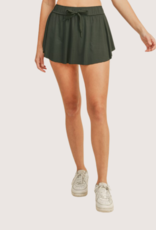 KIMBERLEY C Black On Point Skort