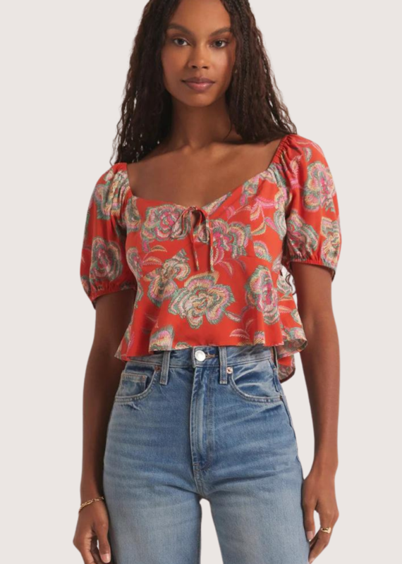 Z SUPPLY Renelle Tango Floral Top