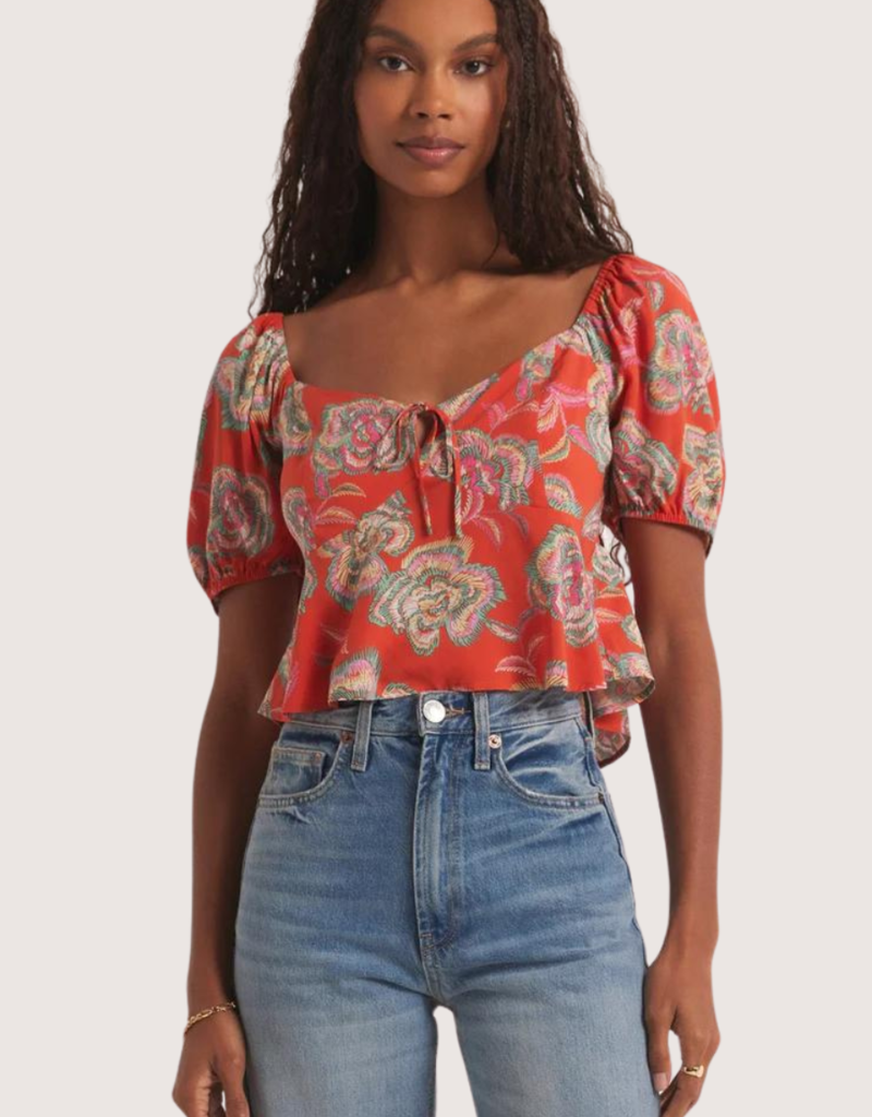 Z SUPPLY Renelle Tango Floral Top