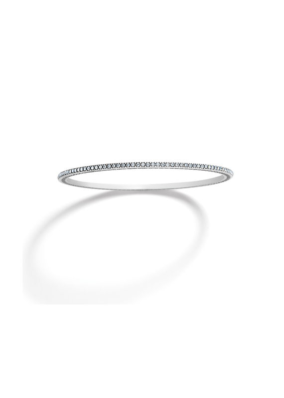 BRIGHTON Meridian Thin Bangle Silver