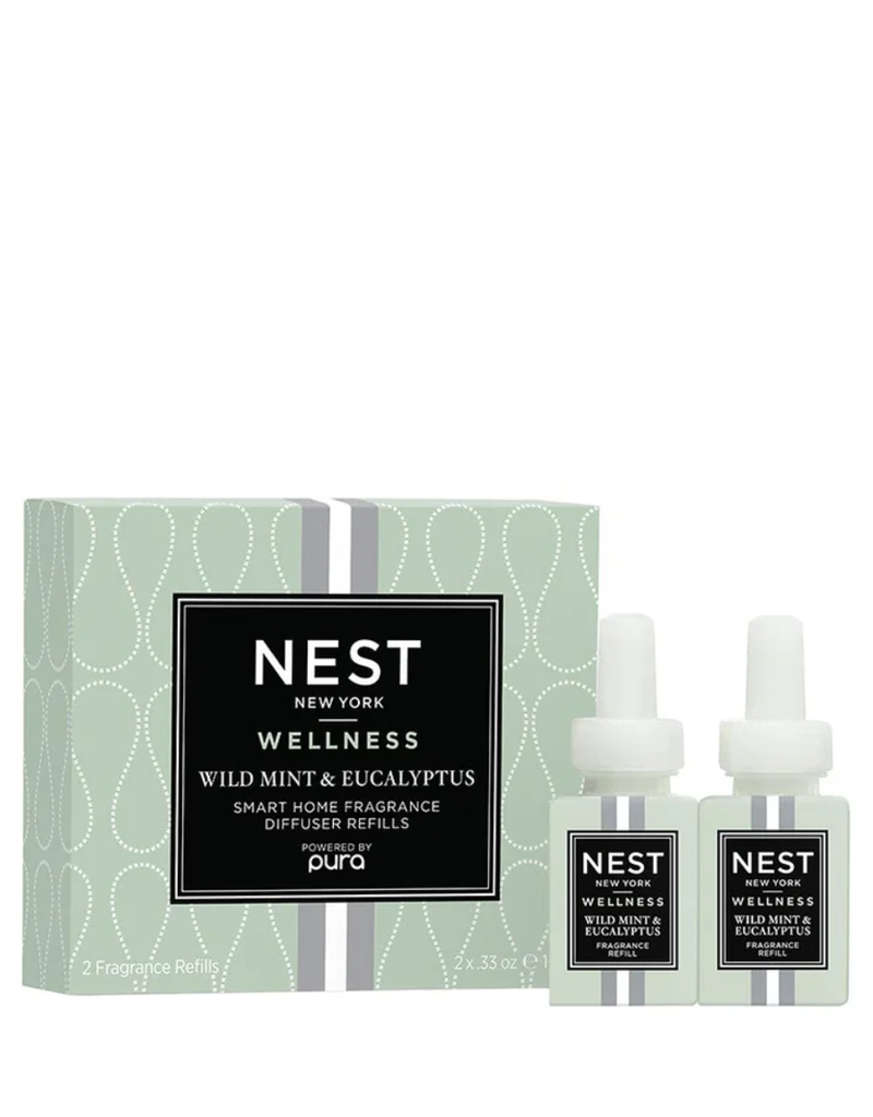 NEST Wild Mint & Eucalyptus Pura Nest Refill Duo