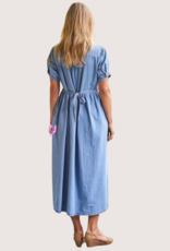 APRIL CORNELL Sweet Violet Denim Dress