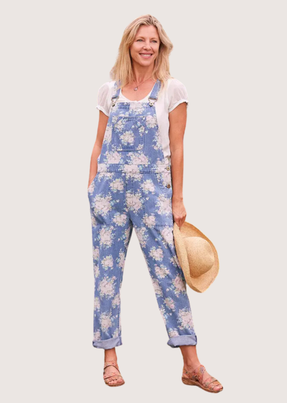APRIL CORNELL Fall Cottage Denim Overall