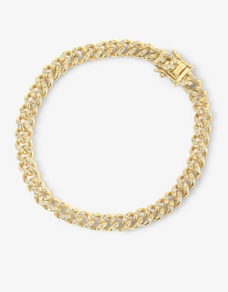 Melinda Maria Cassie Pave Bracelet