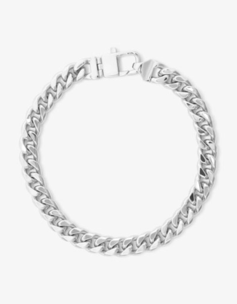 Melinda Maria Julian Cuban Chain Bracelet 6.8mm 7'