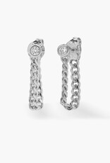 MELINDA MARIA Baby Julian Soft Chain Hoops