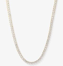 Melinda Maria Not Your Basic Tennis Necklace 16'