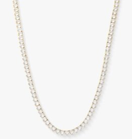 Melinda Maria Not Your Basic Tennis Necklace 18'