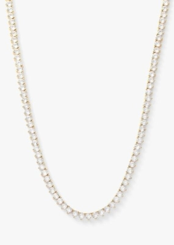 Melinda Maria Not Your Basic Tennis Necklace 18'