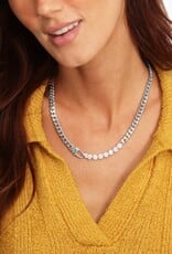 Melinda Maria Julian Loves Diamonds Necklace 18'