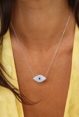 Melinda Maria Blue Evil Eye Necklace