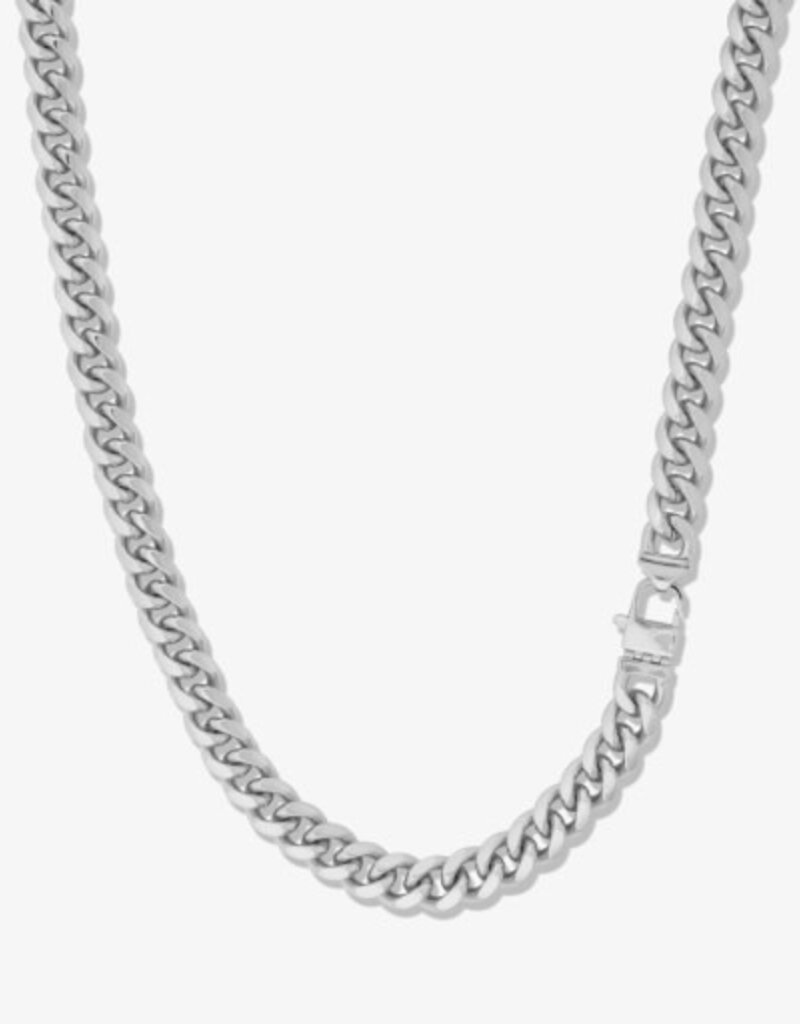 Melinda Maria Julian Cuban Chain Necklace 10.8mm 18'