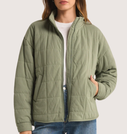 Z SUPPLY Palm Green Bonfire Jacket