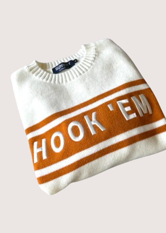 Runway Athletics Hook 'EM Sweater