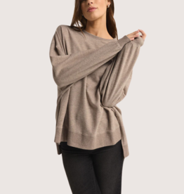 Z SUPPLY Modern Weekender Heather Taupe