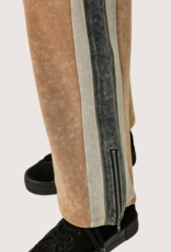 MYSTREE Color Block Terry Pants Honey