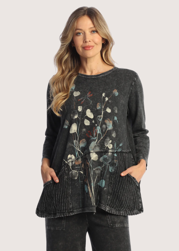JESS & JANE Black Marisol Blouse