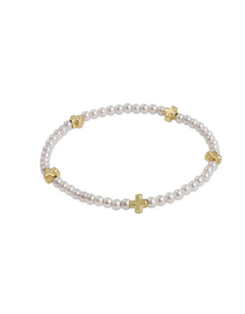 ENEWTON Signature Cross Small Pearl