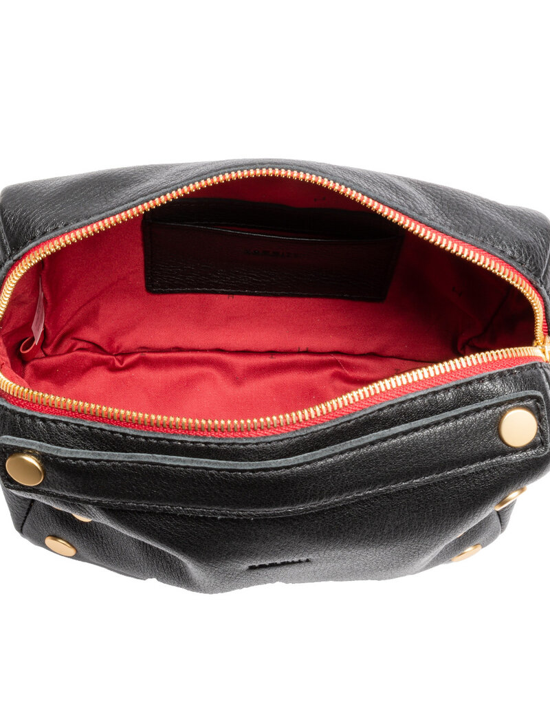 HAMMITT Evan Crossbody Smi-Black-BG-Red