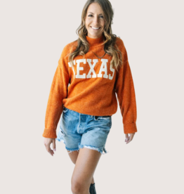 GAMEDAY SOCIAL Texas Varsity Sweater