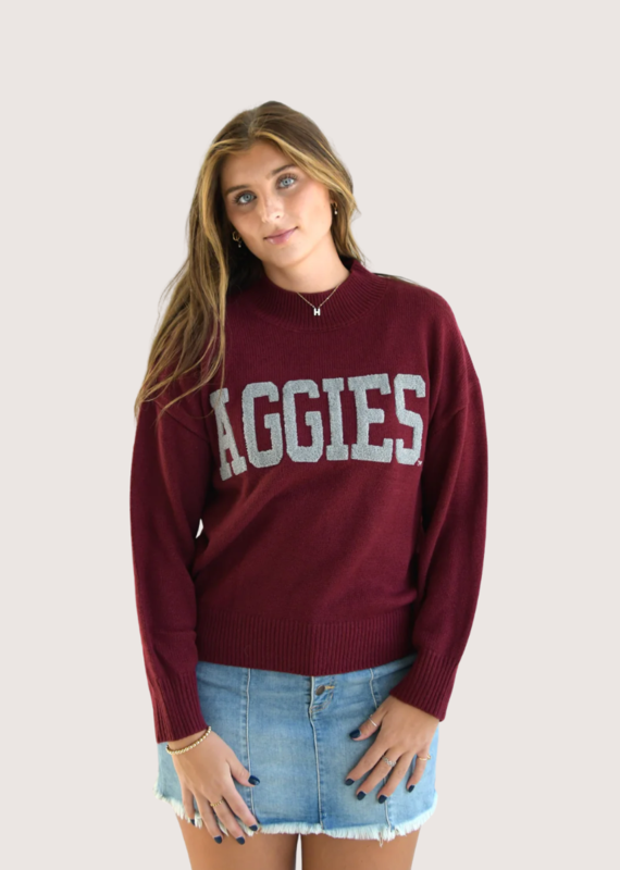 GAMEDAY SOCIAL TAMU Varsity Sweater